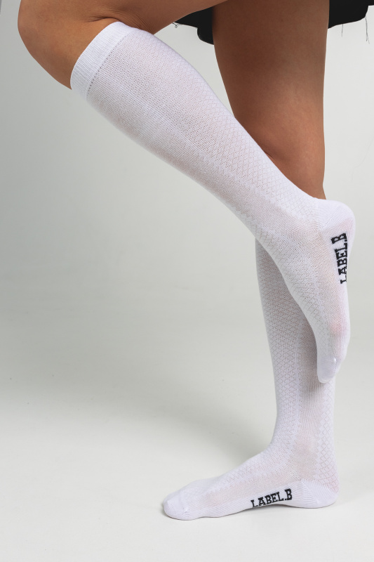 Гольфы с узороми лого DEAUVILLE